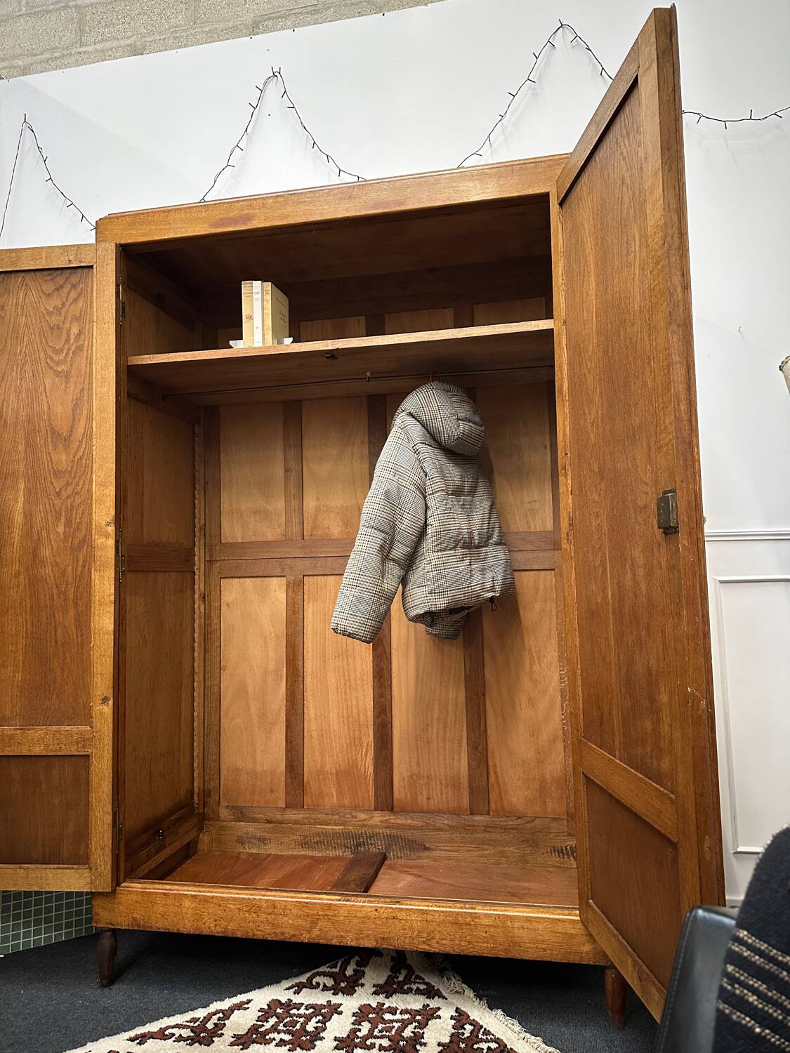 Vintage school cabinet