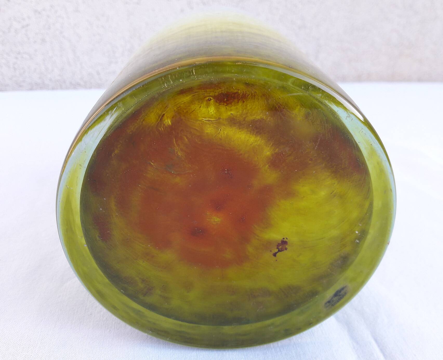 Scandinavian glass vase John Orwar Lake