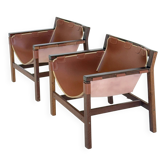Chaises longues Safari par Carlo Hauner pour Forma