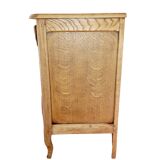 Restored oak chest of drawers