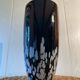 Blown glass vase by krosno jozefina
