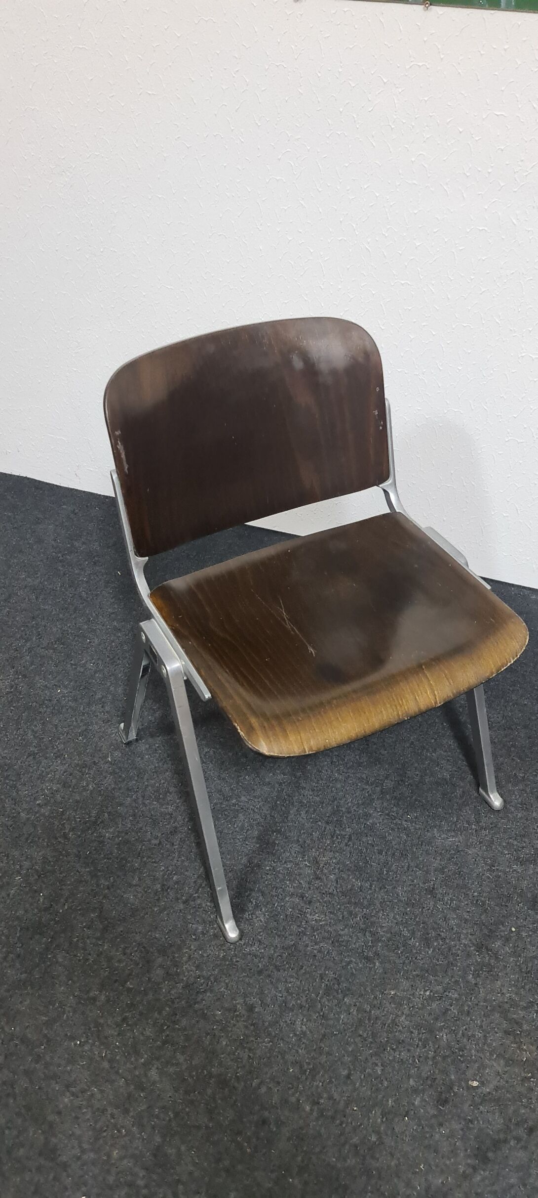 Vintage stacking chair