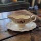 Rustic Sauce Boat Digoin Sarreguemines 1930