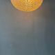 Vintage glass ceiling light by Helena Tynell for Glashütte Limburg