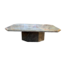 Marble coffee table