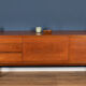 Long retro teak 1960s white & newton 'chilgrove' sideboard