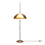 Floor lamp in metal and plastic by Gino Sarfatti for Gepo, 1970s.