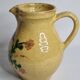 Saint-Jorioz Pitcher (Savoie), Annecy Pottery, Bird Decor, 19 cm