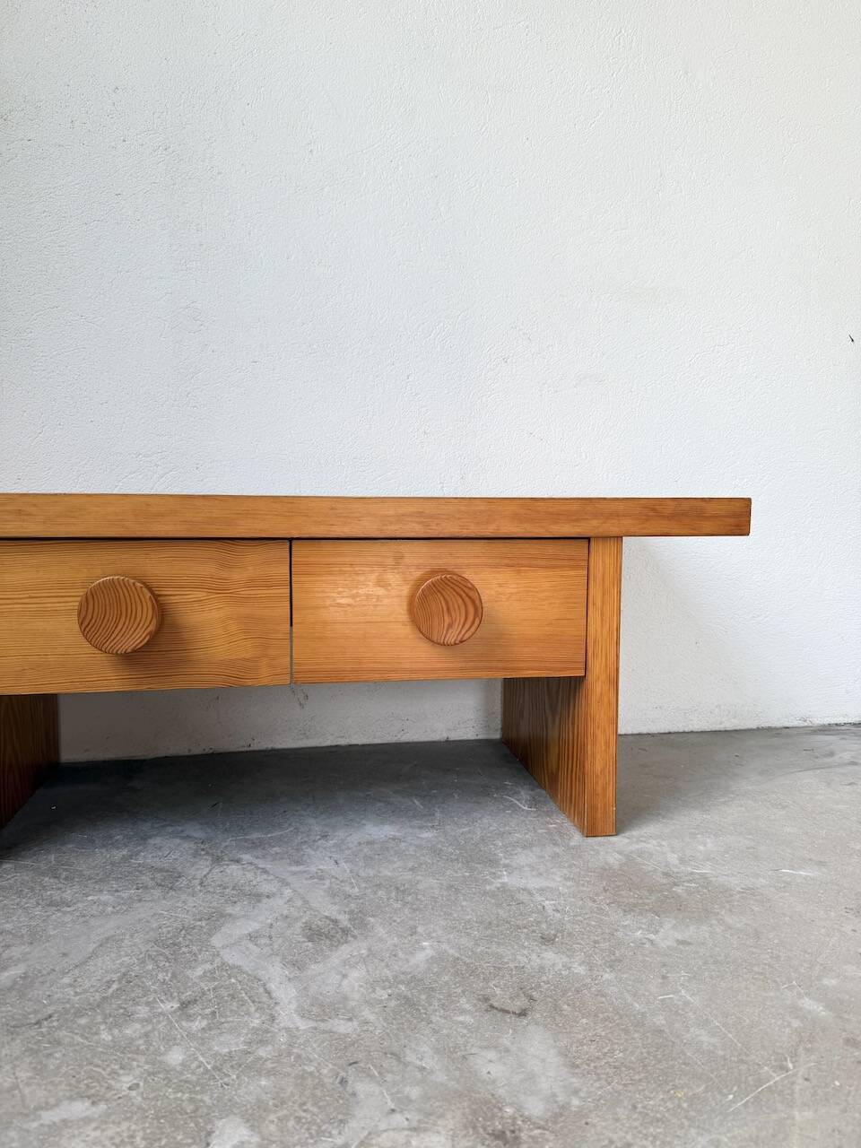 Perriand style low occasional furniture