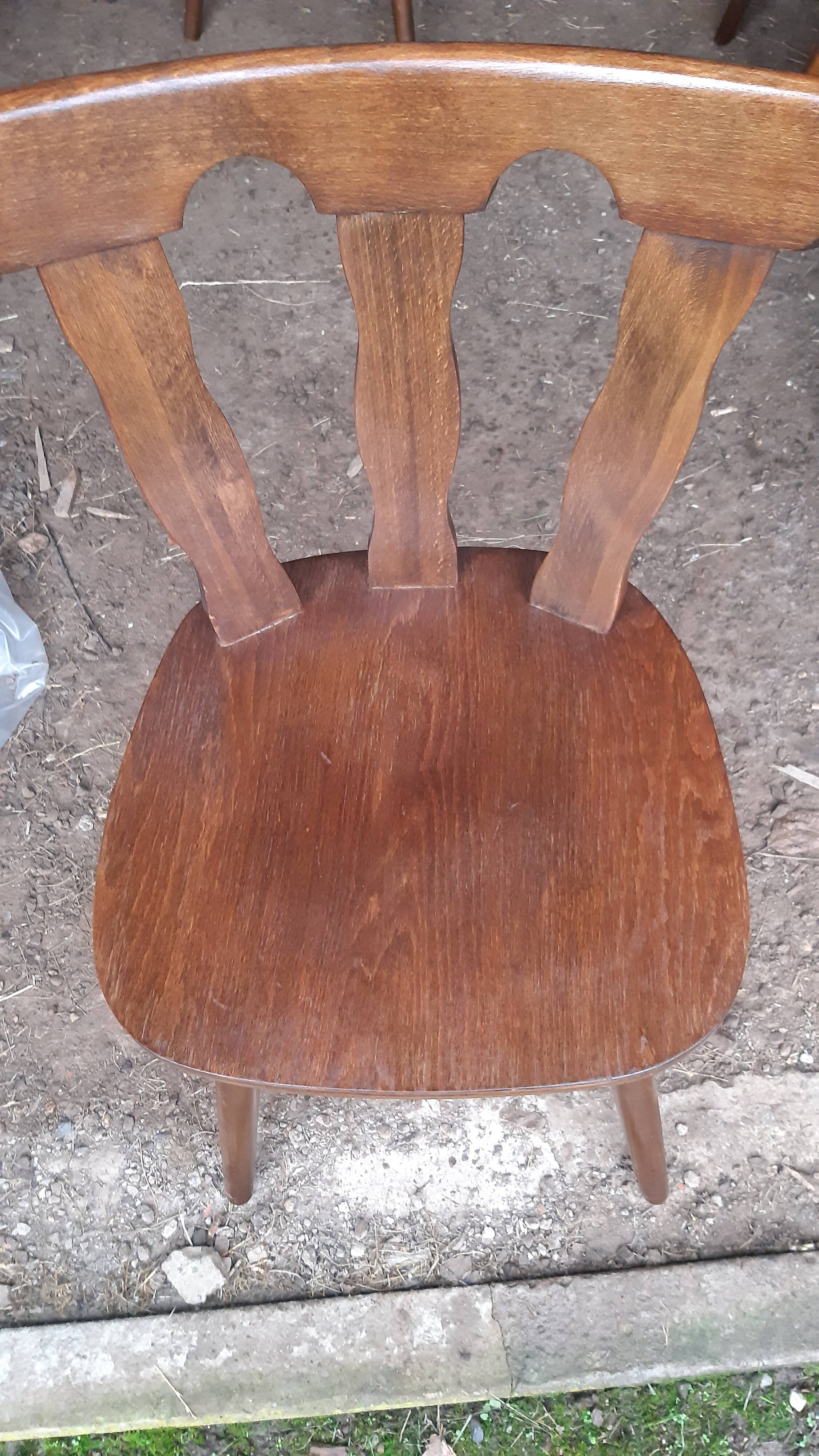 Set of 6 bistro chairs