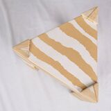 Set of nested tables upholstered, Pierre Frey, 1970s