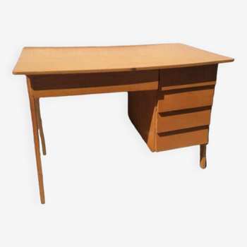 Bureau vintage bois 1950