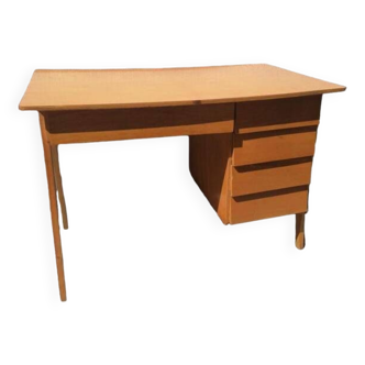 Bureau vintage bois 1950