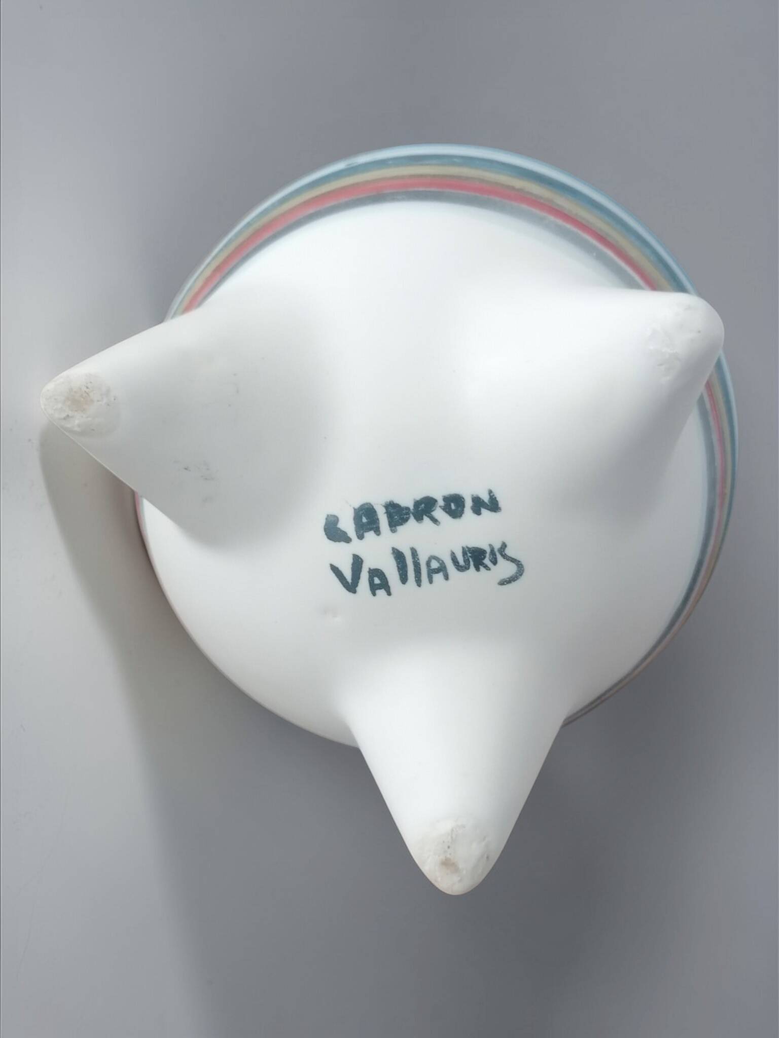 Ceramic Cognac Bottle by Roger Capron - Vallauris 1960s