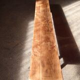 Old rustic oak bench