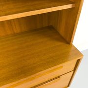 Teak bookcase with drawers from WK Möbel, 1960s