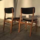 Pair of modernist Scandinavian chairs from the 1960s