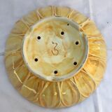Former ceramics shape vintage yellow sunflower
