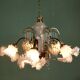 Italian murano glass chandelier