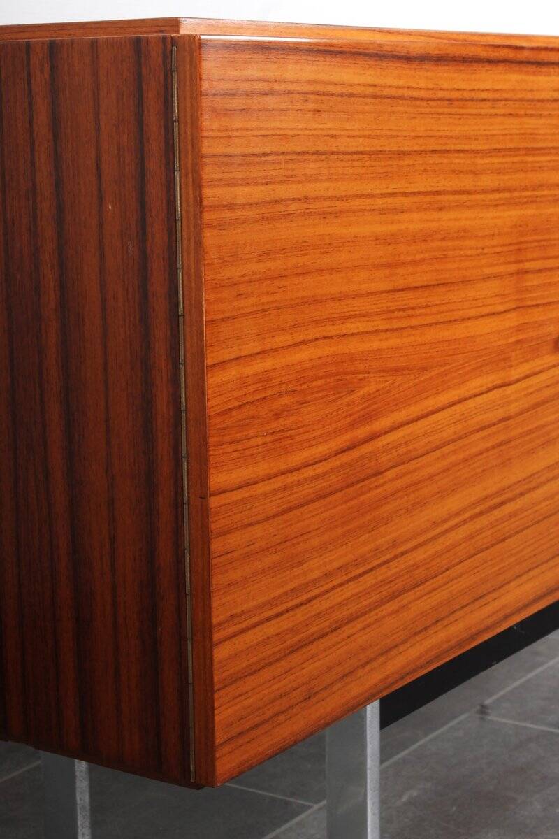 Vintage rosewood veneer sideboard by Musterring International, 1960s