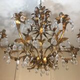 Golden iron lustre and pampilles