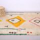Vintage Moroccan Rug 172 x 275 cm - Berber rug Handmade - Bohemian Wool Rug