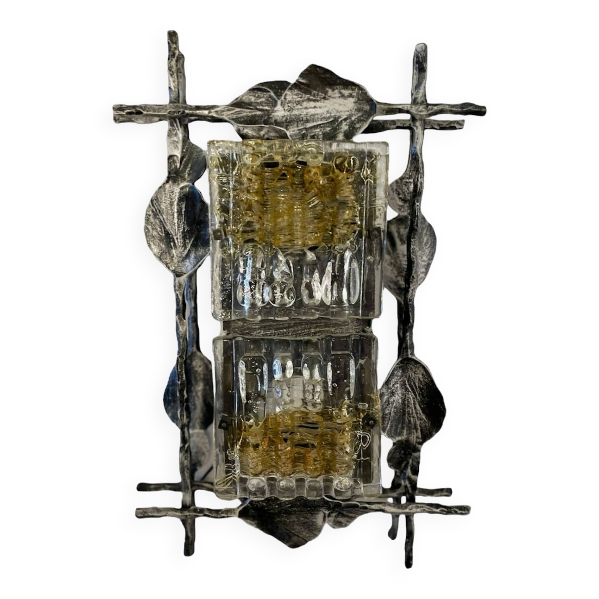 Brutalist Wall Lamp by Tom Ahlström & Hans Ehrlich for A+E Leuchte from 1960'~70'