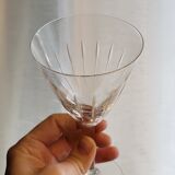6 wine / port glasses in Baccarat cut crystal? 1930s
