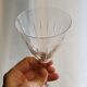 6 wine / port glasses in Baccarat cut crystal? 1930s