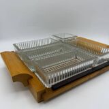 Appetizer tray with compartments
