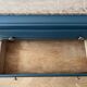Vintage chest of drawers - 1950s - marble - midnight blue