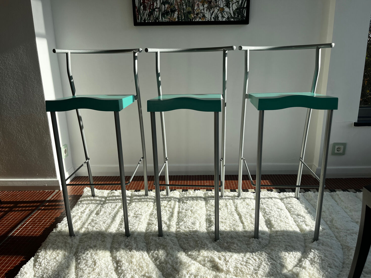 Barstool by Philippe Starck for Kartell, 1980s