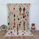Handmade wool Berber rug 235x140 m