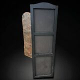 Large Four-Leaf Screen In Cordoba Leather From The Late 18th Century H 188 Cm