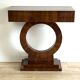 Art Deco console table with functional drawer