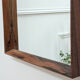 Miroir scandinave en palissandre