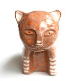 Signed ceramic cat, 70s
