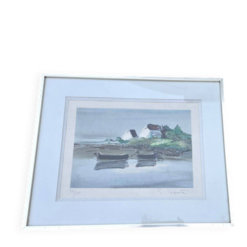 Georges LAPORTE Original Colour Lithograph Signed and Numbered 74/150