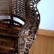 Vintage Emmanuelle armchair Peacock circa 1960