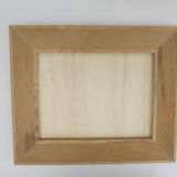 Old grooved natural wood frame - design for 250 x 325 mm subject