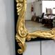 Miroir en bois doré, style Louis XV – début XXe