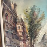 Peinture Montmartre signée
