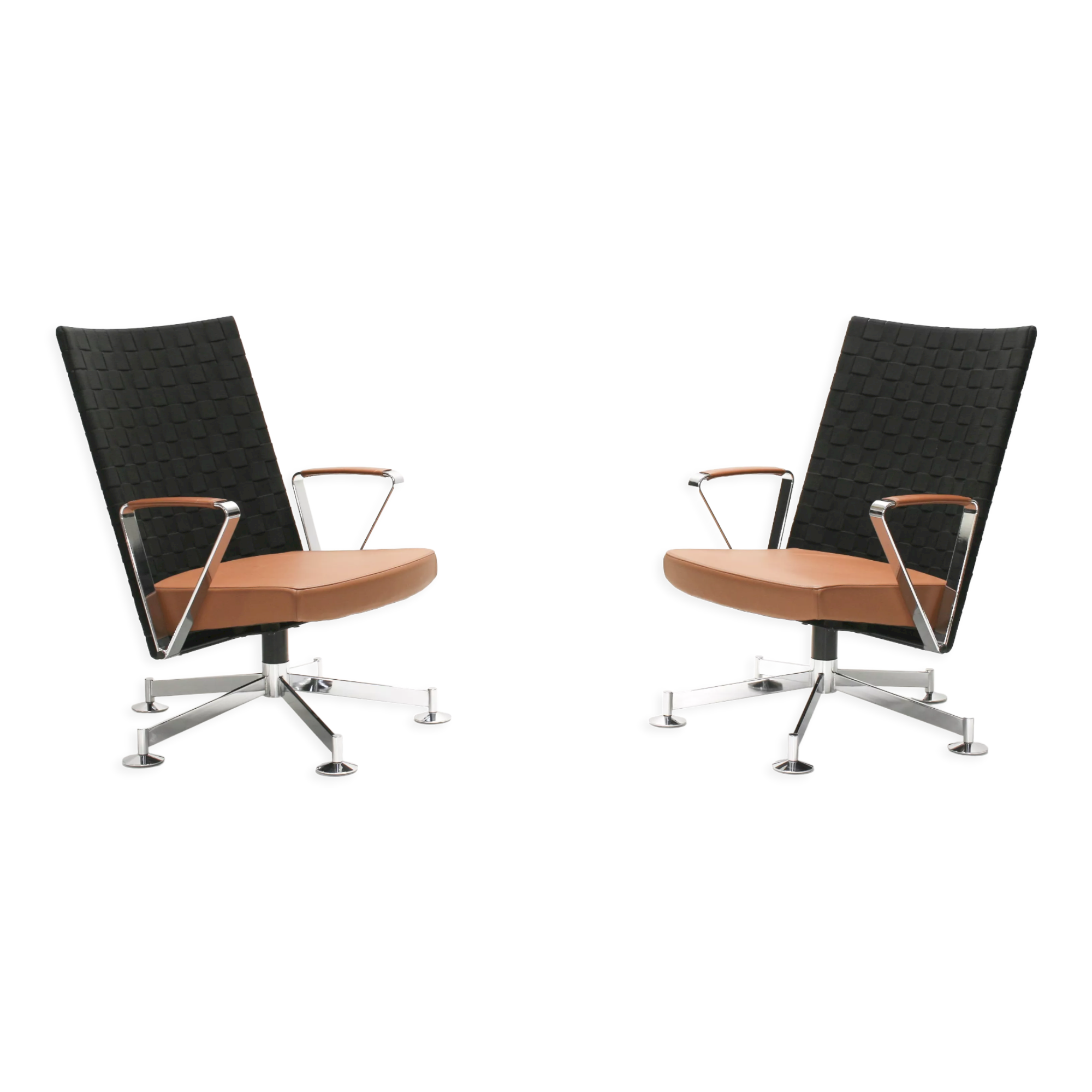 Swivel Re.Lounge Armchairs by Burkhard Vogtherr for König & Neurath