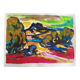 Pierre Lacroux (1909-1993) Gouache on paper 24 x 32 cm - from 1989 - (303)