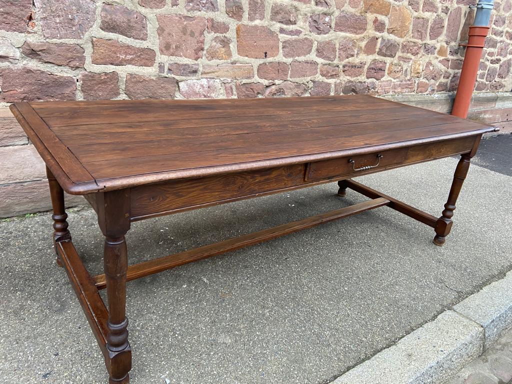1900 oak farmhouse table