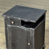 Set of iron bedside tables, circa 1930