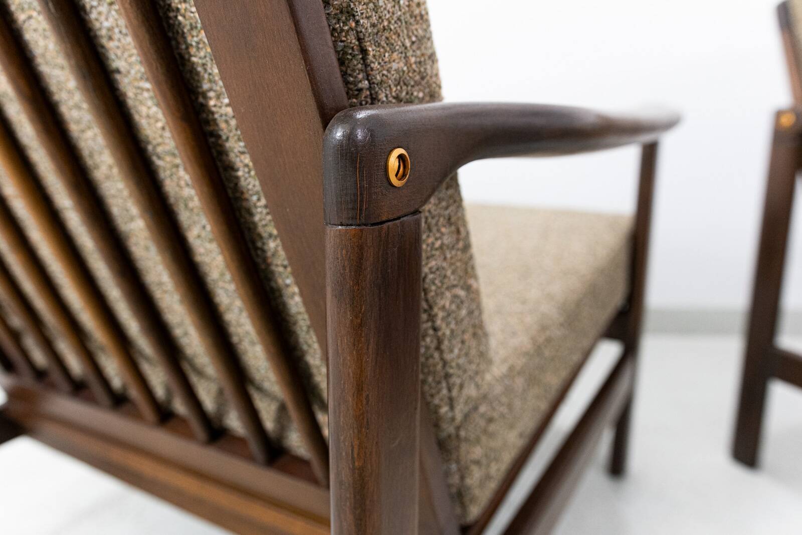 Mid Century Armchairs By Zenon Bączyk, 1960's, Set Of 2