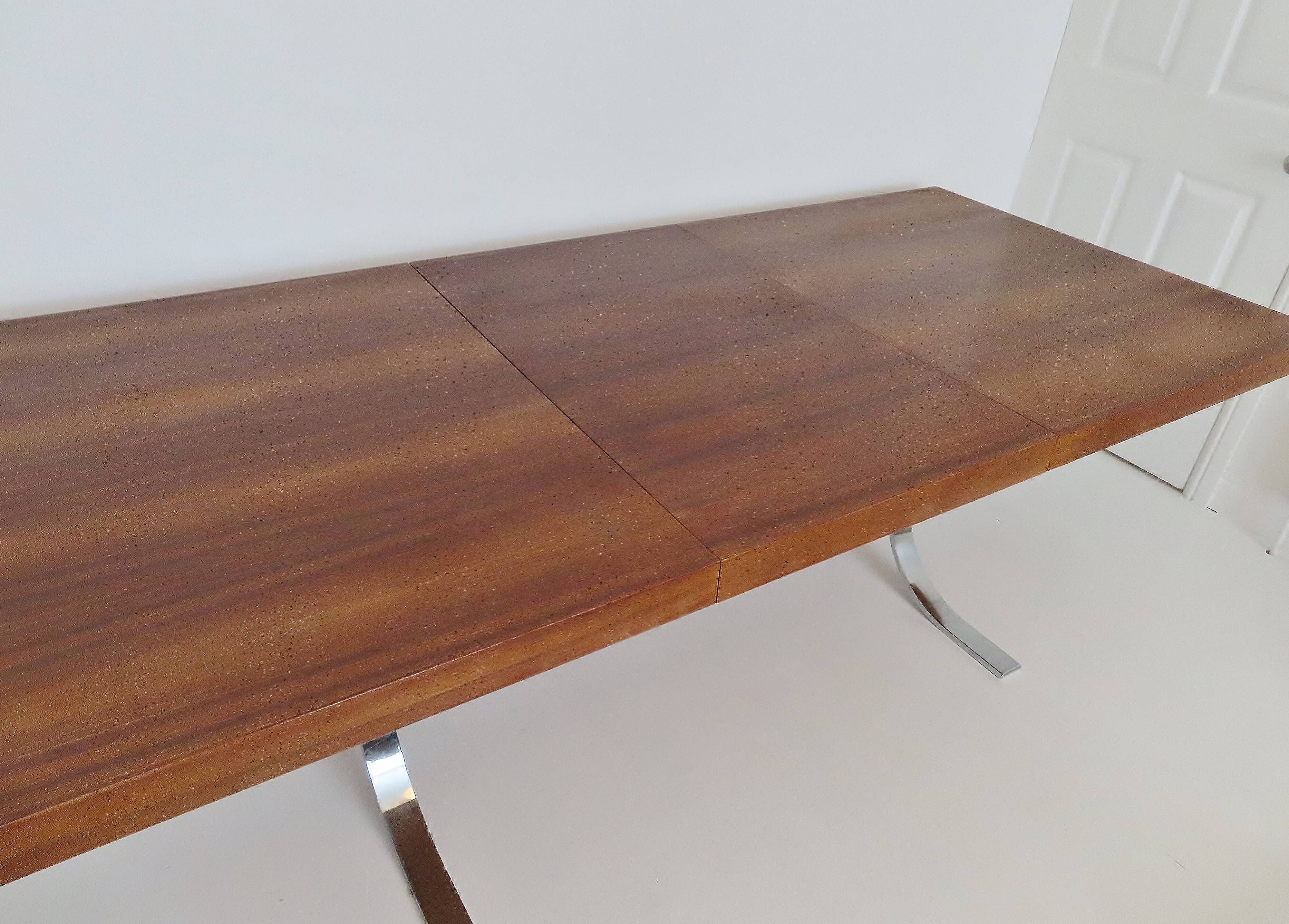 Rosewood Extending Dining Table By Milo Baughman For Thayer Coggin
