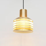 Danish pendant lamp in golden brass 60