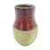 Swedish vase in pistachio sandstone and ox blood